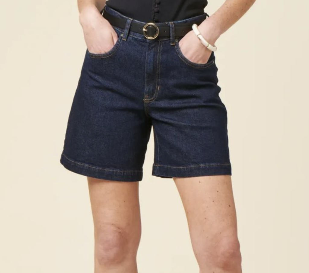 Short en Jean Bermuda Brut