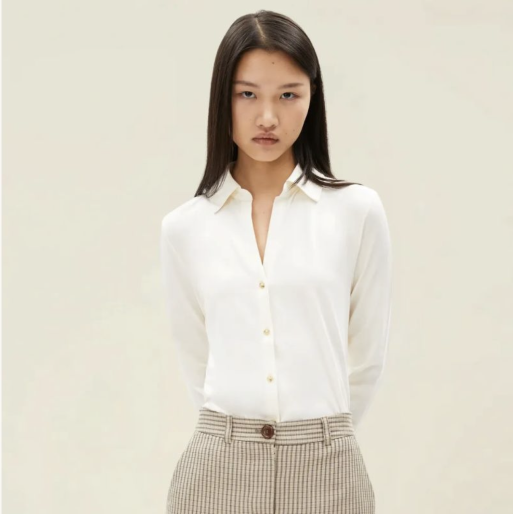 Chemise Blanche Fluide