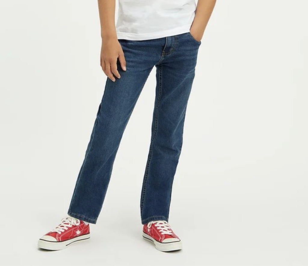 Jean Droit Bleu Foncé