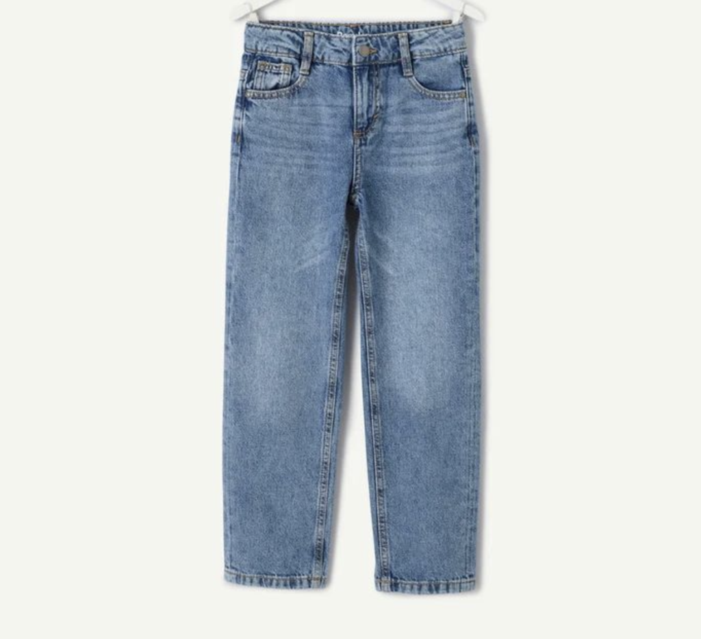 Jean Droit Bleu Clair